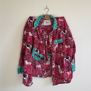 Printfresh Lightweight Flannel PJ Set in Must Love Dogs